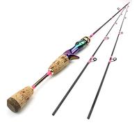 Telescopic Fishing Rod Combos Flexible Fishing Rods 1.8M Colorful Fishing Rod Ultralight 3-7g Carbon Spinning Casting Rod Lure Pole Portable Fishing Rods Outdoor Fishing Poles (One Color