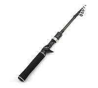 Telescopic Fishing Rod Combos Telescopic Fishing Rod Spinning Rod Lure Weight 1-5g Super Light and Soft Catch Small Fish Pole Sensitive Portable Fishing Rods Outdoor Fishing Poles (One Color Cas
