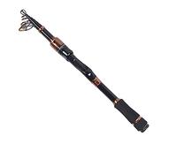 Telescopic Fishing Rod Combos Telescopic Fishing Rods Carbon Fiber Rod Comfortable EVA Handle Spinning & Casting Designed Travel Rod Portable Fishing Rods Outdoor Fishing Poles (One Color Spi