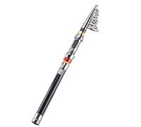 Telescopic Fishing Rod Lightweight Portable Collapsible-Carbon Fiber Travel Fishing Pole Pistol Grip Fishing Rod Bass 2.1/2.7/3.0/3.6m Telescopic Fishing Rod for Saltwater Freshwater(3.6m)