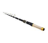 Telescopic Fishing Rod, Portable Freshwater Fish Pole Trout, 14.96 Inch Lightweight Construction & Outdoor Adventures, Smooth Casting Stick for Saltwater, River, Lake, Bank, Boat, Kayaking, and Travel