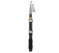 Telescopic Fishing Rod - Portable Mini Pocket Pen Pole for Ice and Sea Fishing, Retractable Jigging Rod for Beginners and Anglers (1.2M/1.7M) 28049-100