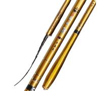 Telescopic Fishing Rod Telescopic Fishing Rod Carp Fishing Rod Saltwater Fishing Rods UltraLight Carbon Fiber Soft Slow Stream 2M3M4M5M6M7M Fishing Rods(5.4m and gifts)