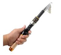 Telescopic Fishing Rods for Adults - Extendable Saltwater Rods, Portable Fishing Equipment with Casting Comfort for Saltwater River Lake Shore Boat Kayak Bridge Fishing Travel