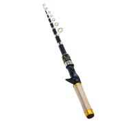 Telescopic Fishing Rods - Trout Rods for Freshwater Fish | Portable Fishing Equipment with Casting Comfort for Saltwater River Lake Shore Boat Kayak Bridge Fishing Travel