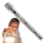 Telescopic Flashlight - Magnetic Pickup Tool | LED Work Light, 360° Swivel Neck, Extendable Torch for Automotive Repair, Camping Gear, Kit Accessory for Men Dad Husband Handy Utility Gadget