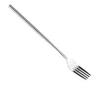 Telescopic Fork, 22.1-64.6 cm, Stainless Steel Telescopic Spoon, Extendable Fork, Retractable Fork with Long Handle, for BBQ Toasting, Dinner, Fruit, Dessert