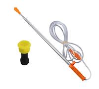 Telescopic Garden Pump Sprayer Extension Rod, Stainless Steel High-Reach Spray Wand with Nozzle, Replacement for Agricultural, Garden, Yard and Lawn Sprayers