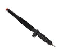 Telescopic GPS Rover Rod, Aluminium Alloy Accurate Telescopic Survey Pole with Built In Bubble Level, 1.5m Land Surveying RTK GPS Pole for Land Surveying Equipment, Engineering