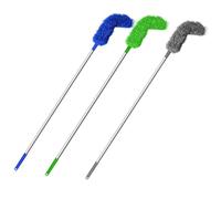 Telescopic Gutter Cleaning Brush, Extends Up to 2.5m, Gray - Efficient Gutter Maintenance Tool for Easy Debris Removal, Ideal for Homeowners and Professionals