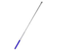 Telescopic Handheld Flagpole - Stainless Steel Portable Staff, Ergonomic Handle Extension Rod, Retractable Pole | Extendable Flagpole For Tour, Guide, Festival, Parade And Horse