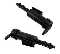 Telescopic Headlight Nozzle Compatible With Mini For Cooper For Hatchback S For R50 For R53 2002-2006 2Pcs Black Headlight Washer Pump Nozzle Left Right 61677147047 61677147046