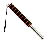 Telescopic Hollowing Drum Hammer 51 Inch Wall Inspection Tool | Folding Detection Stick, Thickened Rod Design, Metal and Plastic Build, Red Finish with Lanyard