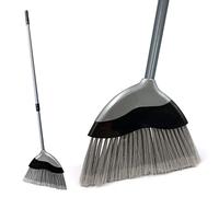 Telescopic Indoor Sweeping Broom Soft Angled Slim Floor Sweeping Corn Broom Brush - Perfect Indoor Soft Bristle Brush Sweeper Cleans Laminate Wood Tile Kitchen Flooring