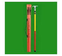 Telescopic Insulation Operating Poles for Electric Power Maintenance, High Voltage Insulation Equipment Anti Slip, with Adjustable Hookhead(3-Section13ft/157"/4m)