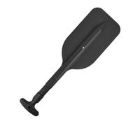 Telescopic Kayak Paddle, Adjustable 53-108cm Aluminum Alloy Oar with Plastic Blades, Portable Collapsible Paddle for Kayaking Canoe & Water Sports (Black)