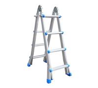 Telescopic Ladder 4.2m Multi Purpose Folding Extendable 4 Step Heavy Duty for Home and Garden TUFFMATE