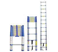 telescopic ladder, Multi-Purpose Extendable Ladder Telescoping Ladder for 8m/ 7m/ 6.2m/ 5m/ 4m/ 3.8m/ 2.6m Rooftop Tent(3.4m/11.2ft)