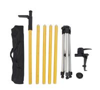Telescopic Level Pole Threaded Adapter Stand Tripod for Construction Indoor Outdoor