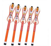 Telescopic Life-saving Pole For Swimming Pool, 4.5 5.5 6.5 10 M Water Safety Hook, For Water Rescuing Lifesaving Or Adults Kids Life Emergency Hook Extender Pole(5pcs,L 10M/33FT)