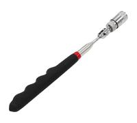 Telescopic Magnetic Pick-up Tool,Magnet Stick with LED Light - Magnetic Iron Suction Rod, Long Magnetic Pickup Tool, Magnetic Telescoping Pick-Up Tool for Workers