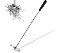 Telescopic Magnetic Pickup Tool, Magnetic Sweeper Telescoping Pick-up Tool, Heavy Duty Telescopic Magnet 35LB Load Capacity, Extendable Magnetic Pickup Tool 8.5-33in, Mechanic Tools for Men