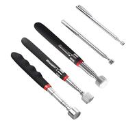 Telescopic Magnetic Pickup Tool Set, 5 PCS, with Pocket Clip