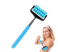 Telescopic Massage Roller, Telescopic Massage Roller, Silent Muscle Roller Stick, Back Roller Massager, Adjustable Massage Stick Roller, Back Scratcher Roller for Men and Women