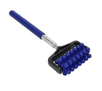 Telescopic Massage Stick ,Adjustable Soreness Relief Ergonomic Handle Wear Resistant Flexible Back Roller Massage Stick for Men Women for Arms Head(Dark Blue)