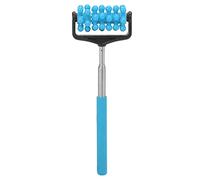 Telescopic Massager Back Muscle Roller, Body Roller Brush, Adjustable Back Head Arm Scratch Roller for Muscle Relax, for Women Men Shoulder Buttocks Back Legs(Sky Blue)