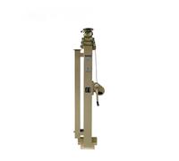 Telescopic Mast Manual Lift Heavy Manual Light Steel For Antenna Mounting(3m)