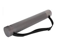 Telescopic Matte Texture Plastic Circular Drawing Tube for Art Supplies, and, Portable Poster Storage Case for Artists, 1 X Painting Tube (Dark Gray)