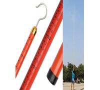 Telescopic Measuring Rod for Power Line and Telecom Tower Height, High-Voltage Insulated with Carry Bag
