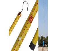 Telescopic Measuring Rod for Power Line and Telecom Tower Height, High-Voltage Insulated with Carry Bag
