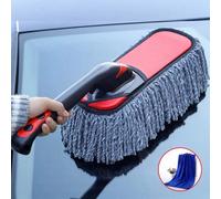 Telescopic Microfiber Car Cleaning Duster Mop & Wash Brush