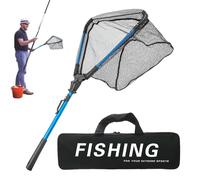 Telescopic Net with Handle | Folding and Telescopic Equipment - Folding Net for | for Boyfriend Husband Father Christmas Valentine's Day Boats Kayaks Canoes Streams Rivers
