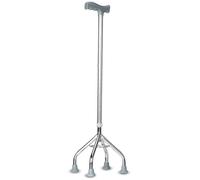 Telescopic Non Slip Crutches Adjustable Walking Cane,Lightweight Aluminium Stick With Large 4 Leg Base,Portable Crutches For Men Women for Arthritis, Elderly, Seniors & Handicap The New enterprise