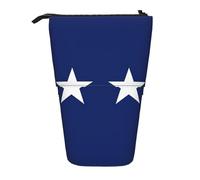 Telescopic Pencil Case Texas State Flag Pen Case with Zipper Portable Stationery Organizer, for Travel, Adults, Kids, Girls