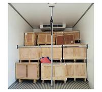 Telescopic Pickup Truck Cargo Bar, 4-9 Feet Adjustable Load Bar for Semi Truck Trailers with Non-Slip Pads