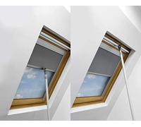 TELESCOPIC POLE ROD OPENER FOR VELUX ROOF WINDOWS AND BLINDS TELESCOPIC 1.2M - 3M