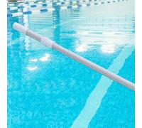Telescopic Pool Pole, Adjustable and Stretchable for Emergency Rescue, Thickened Aluminum Alloy, Ideal for Playgrounds, Water Parks, and Swimming Clubs