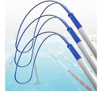 Telescopic Pool Rescue Hook, Emergency Life-Saving Pole, Swimming Pool Safety Equipment for Pool, Dock, Ship, 3.6m/12ft, 2-Pack