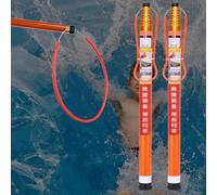 Telescopic Pool Rescue Hook with 18FT Fiberglass Pole - Lifesaving Safety Stick for Drowning Swimmers, Emergency Pool Safety Equipment