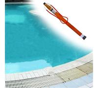 Telescopic Pool Rescue Pole For Life-saving Drills/Safety Warnings, Fiberglass Water Salvage Pole With Rescue Hook, 4.5 5.5 6.5 10 M Swimming Pool Salvage Hook(L 10m/32.8ft)