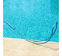 Telescopic Pool Safety Hook - Emergency Rescue Pole for Drowning Prevention, Aluminum Life-Saving Equipment for Swimming Pools