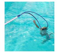 Telescopic Pool Safety Pole for Emergency Rescue, Lightweight Lifesaving Tool with Hook for Drowning Victims, Easy to Use