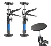 Telescopic Quick Support Rod 2Pcs: 30-59cm Adjustable Support Pole 3rd Hand Support System Blue Heavy Duty 40KG Capacity Support Pole Non-Slip Door Frame Strut Telescopic Prop for Cabinet Drywall