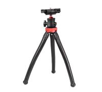 Telescopic Rack Never Slip Legs 360 Rotating Head Stable Rubber Construction Camera Phone Mount Accessory Cold Shoe Mount Rack