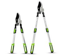 Telescopic Ratchet Anvil Lopper C50 Razorsharp Garden Branch Cutter