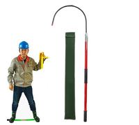 Telescopic Rescue Hook, Insulated Safety Tool for Electric Vehicle Repairs, High Voltage Protection 10kV-35kV, Essential for Emergency Response